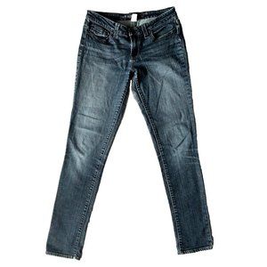 Refuge Women's Juniors Denim Blue Jeans Distressed Size 9 30X33